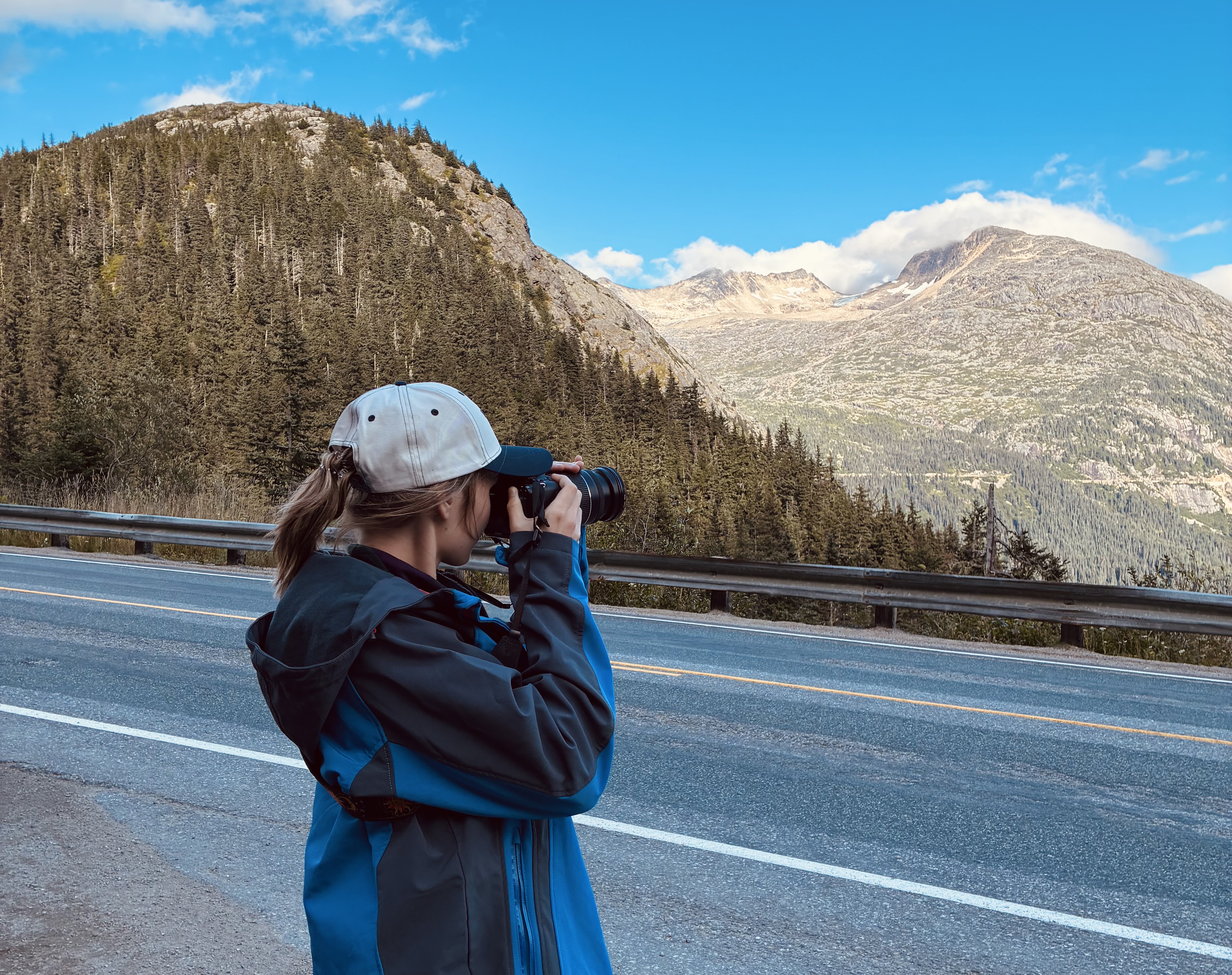Photo of Lexi taking a photo