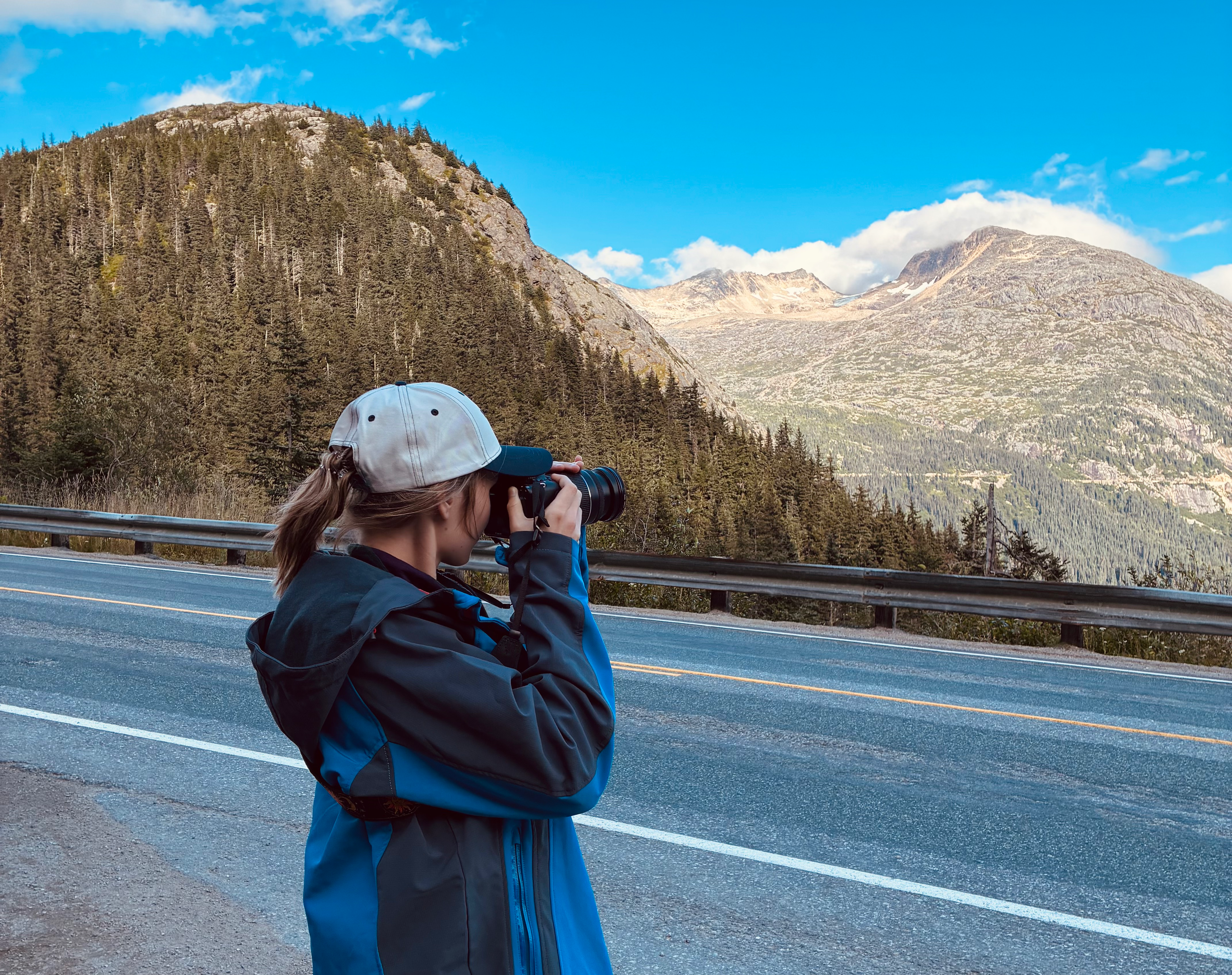 Photo of Lexi behind the camera